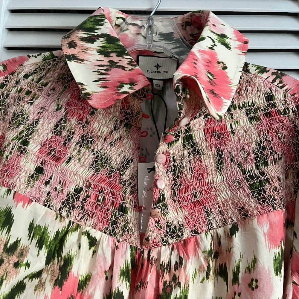 NEW with tags Tuckernuck Haskell Blouse Blush women’s XXL - Picture 3 of 16
